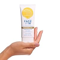 Vista 3 de Bondi Sands Loción facial de protección solar diaria sin fragancia SPF 50 Protección hidratante UVA + UVB, no grasa, suave, resistente al agua