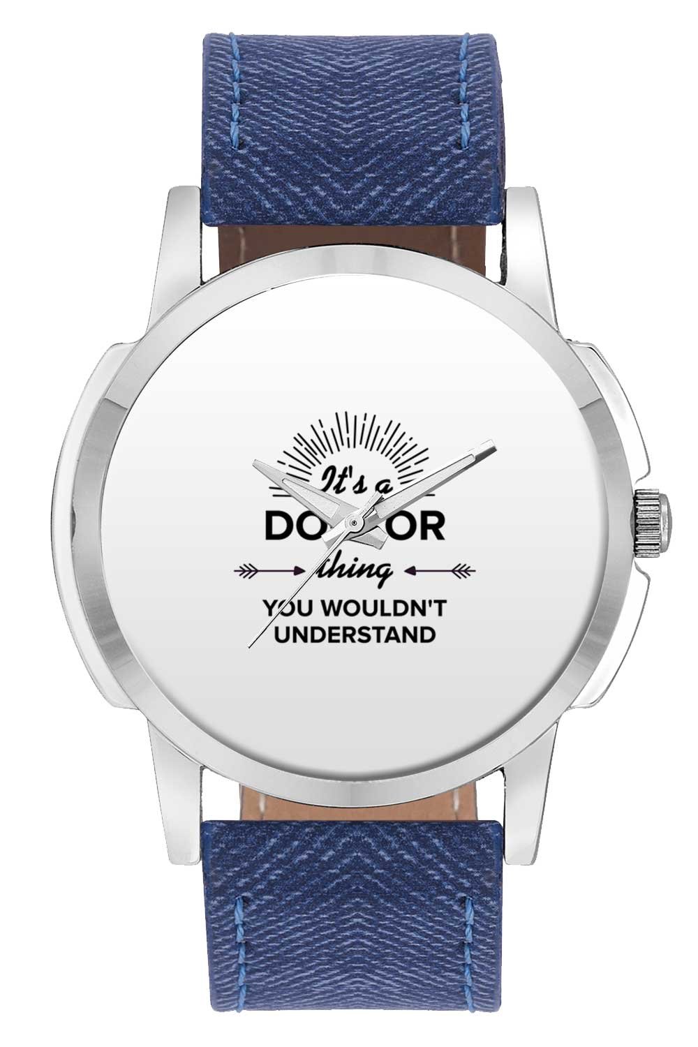BIGOWL Wrist Watch for Men - Its a Doctor Thing You Wont Get It | Best Doctor Gift - Analog Mens and Boys Unique Quartz Leather Band Round Designer dial Watch (B074CN58SB) Amazon Price History, Amazon Price Tracker