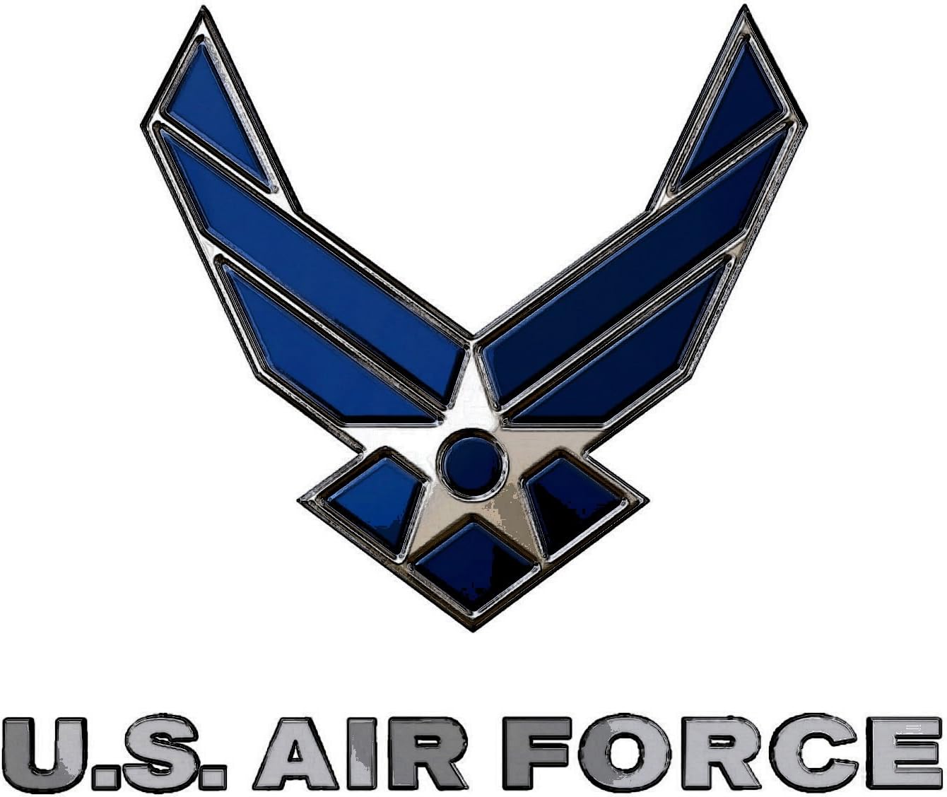 U.S. AIR FORCE VINYL DECAL Automotive