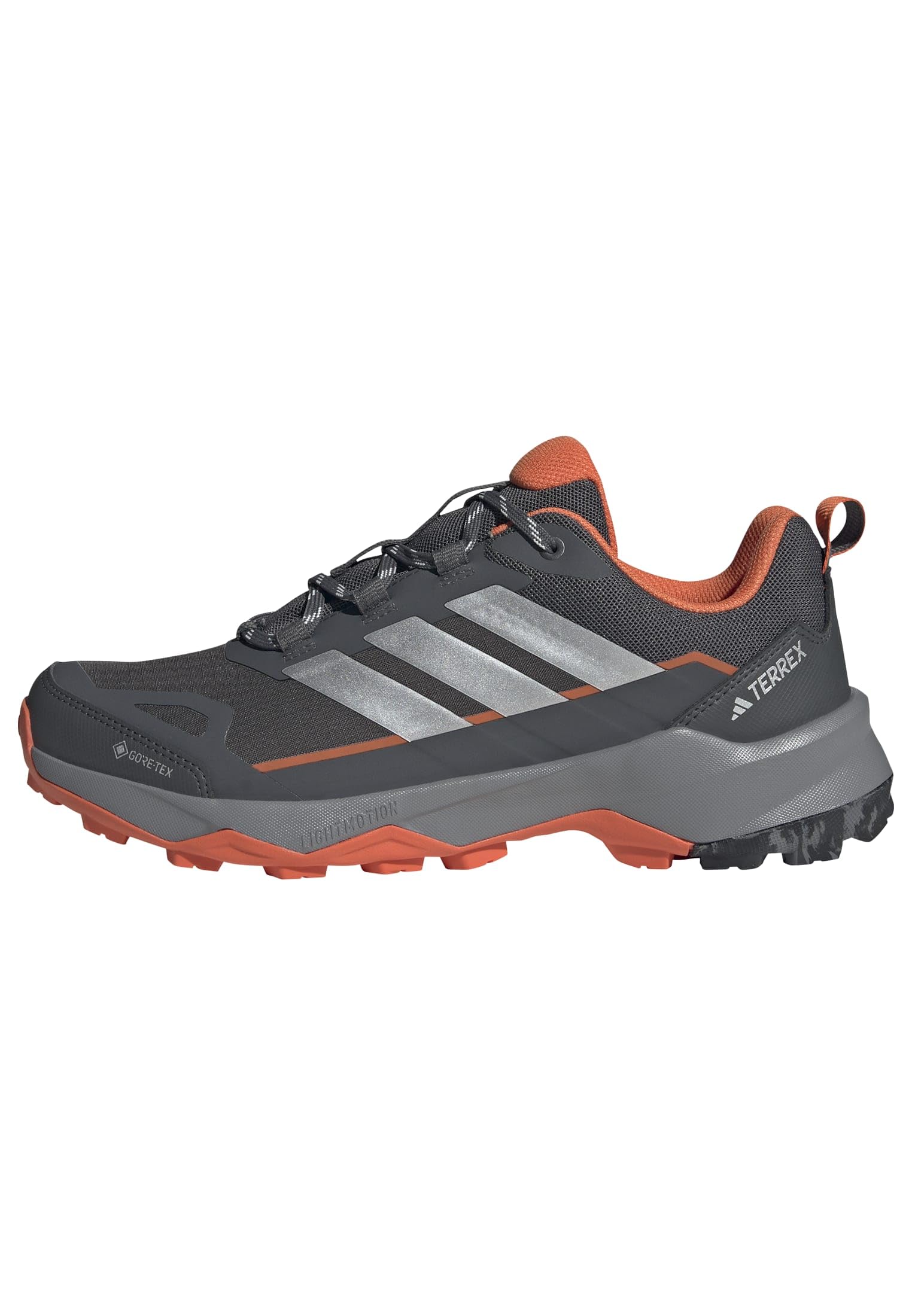 adidas Men's Terrex Skychaser AX5 Gore-TEX Hiking, Grey/Matte Silver/Semi Impact Orange, 11