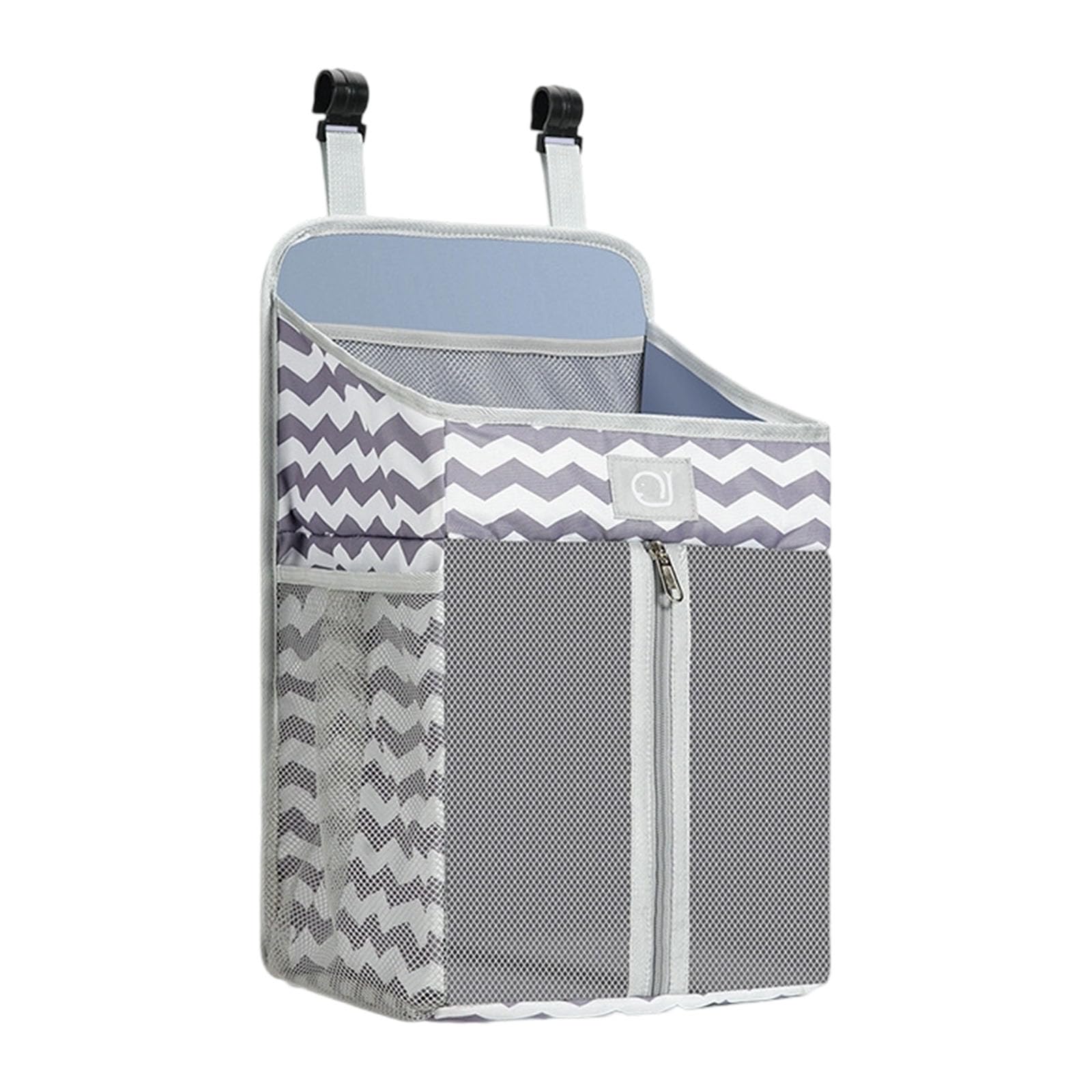 HDOYTXXM Accessory Hanging Bag for Nursery Bedsides Storage Water Resistant Oxford Cloth Organizers with Side Pocket Washable Oxford Fabric Diaper Organizers