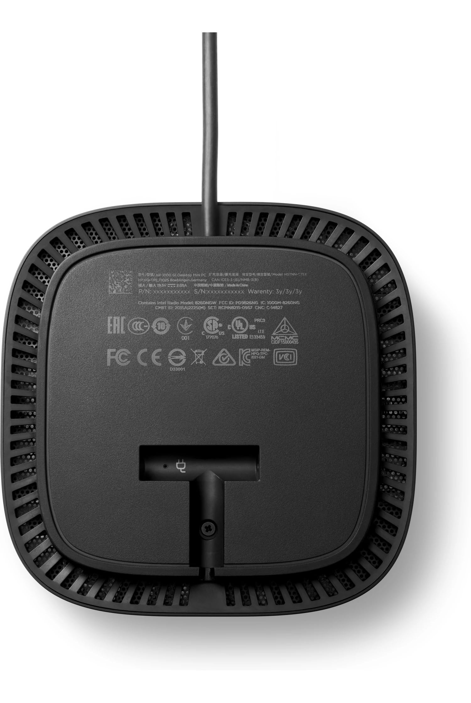 HP USB-C G5 Essential Stacja Dokująca | Hub USB-C | Thunderbolt | USB 3.0 | 2 x 1.4 DisplayPorty | HDMI 2.0 | Audio | RJ-45 | Czarna