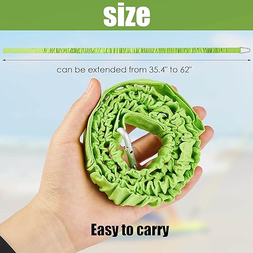 Miniatura 9 de Sumind 4 piezas de correa de kayak para remo de kayak, correa de caña de kayak, cordón elástico en espiral, accesorios de kayak para kayak y remos