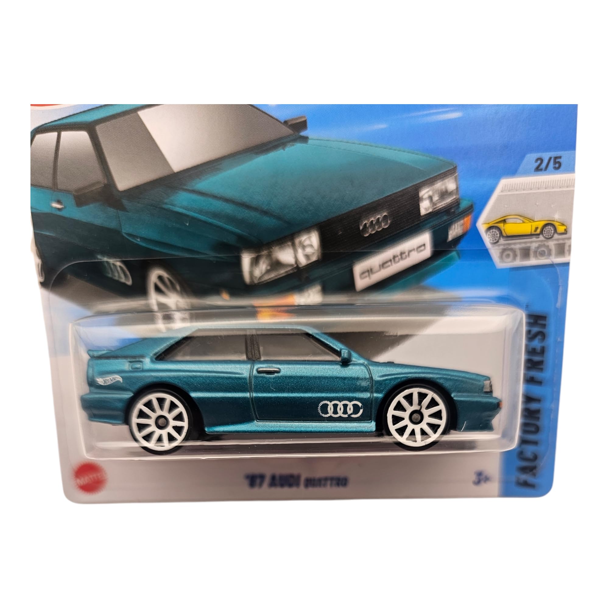 Hot Wheels 87 Audi Quattro Factory Fresh 2025 2/5 : Amazon.co.uk