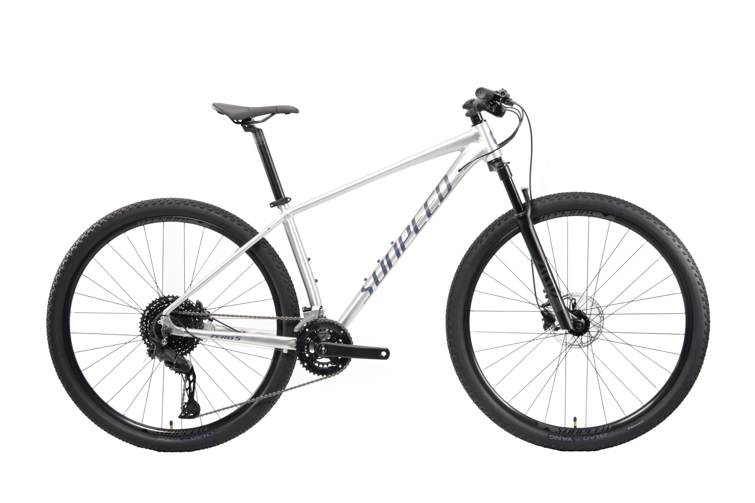 Sunpeed Zero 5 Alloy Mountain Bike 2 * 11 Speed Silver 27.5*15.5