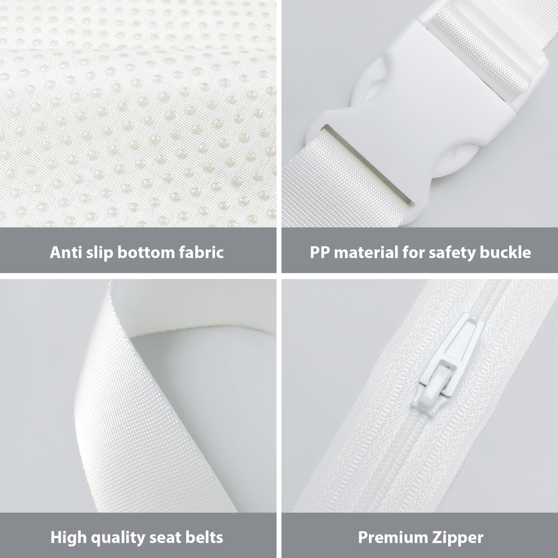 Matelas à langer pour commode 31, 5 x 16 pouces, imperméable, doux pour la peau, en PU, avec boucle de sécurité, tampon éponge à rebond facile nettoyer, pour les nouveaux parents