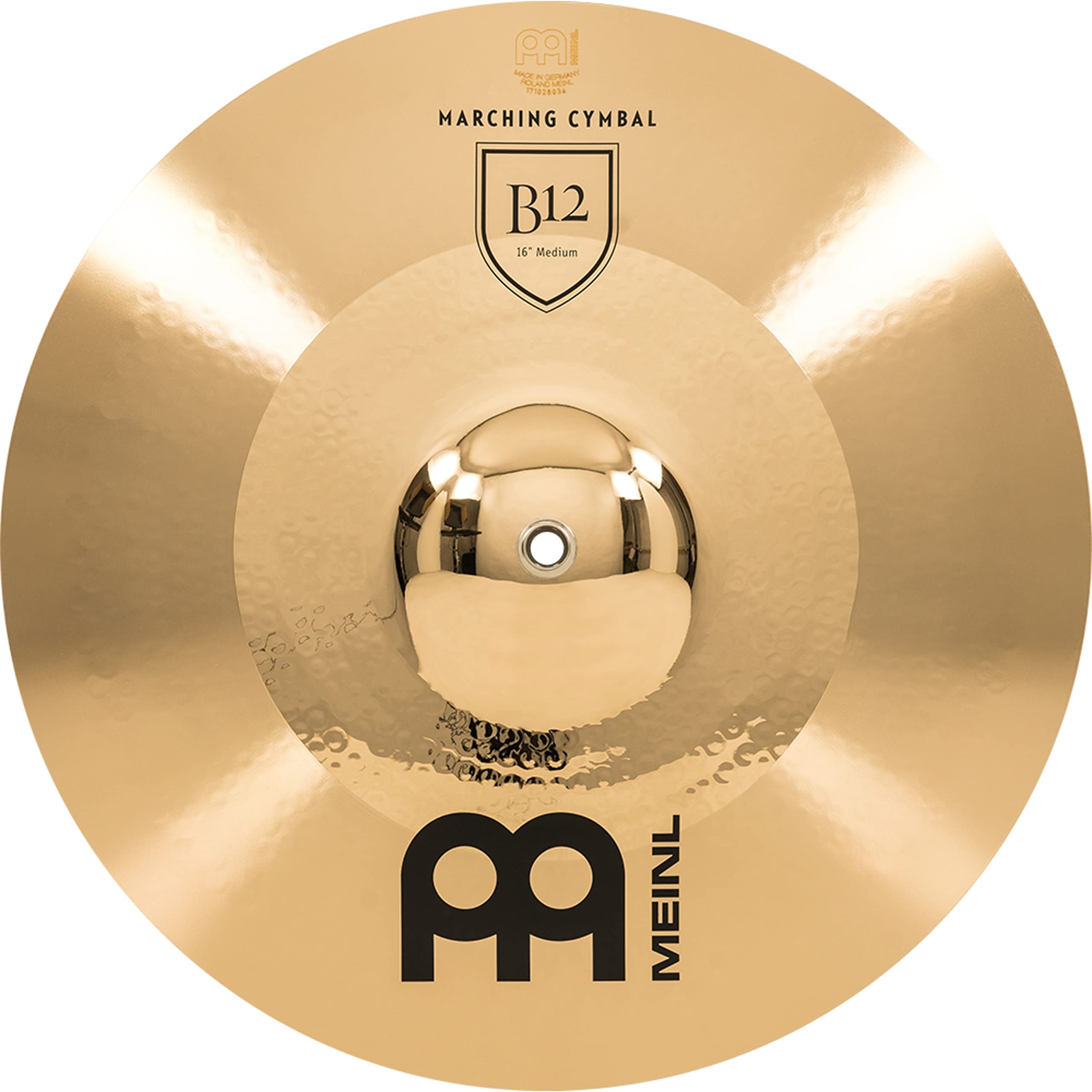 Meinl - Cymbales à main - Medium - 16" - En bronze B12