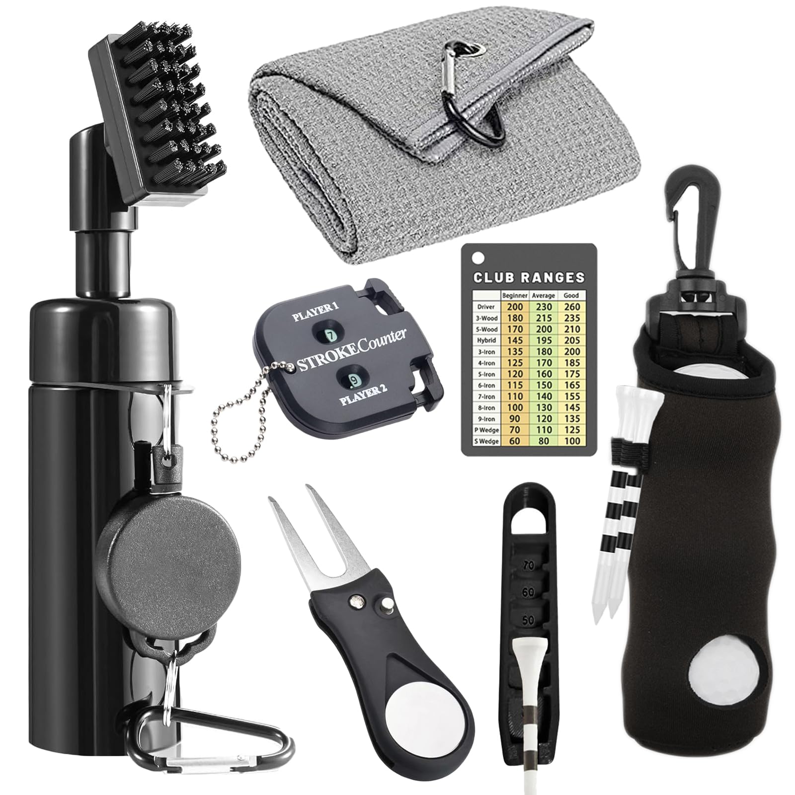 Amazon.com : karamagic 7Pcs Golf Accessories Kit, Include Golf