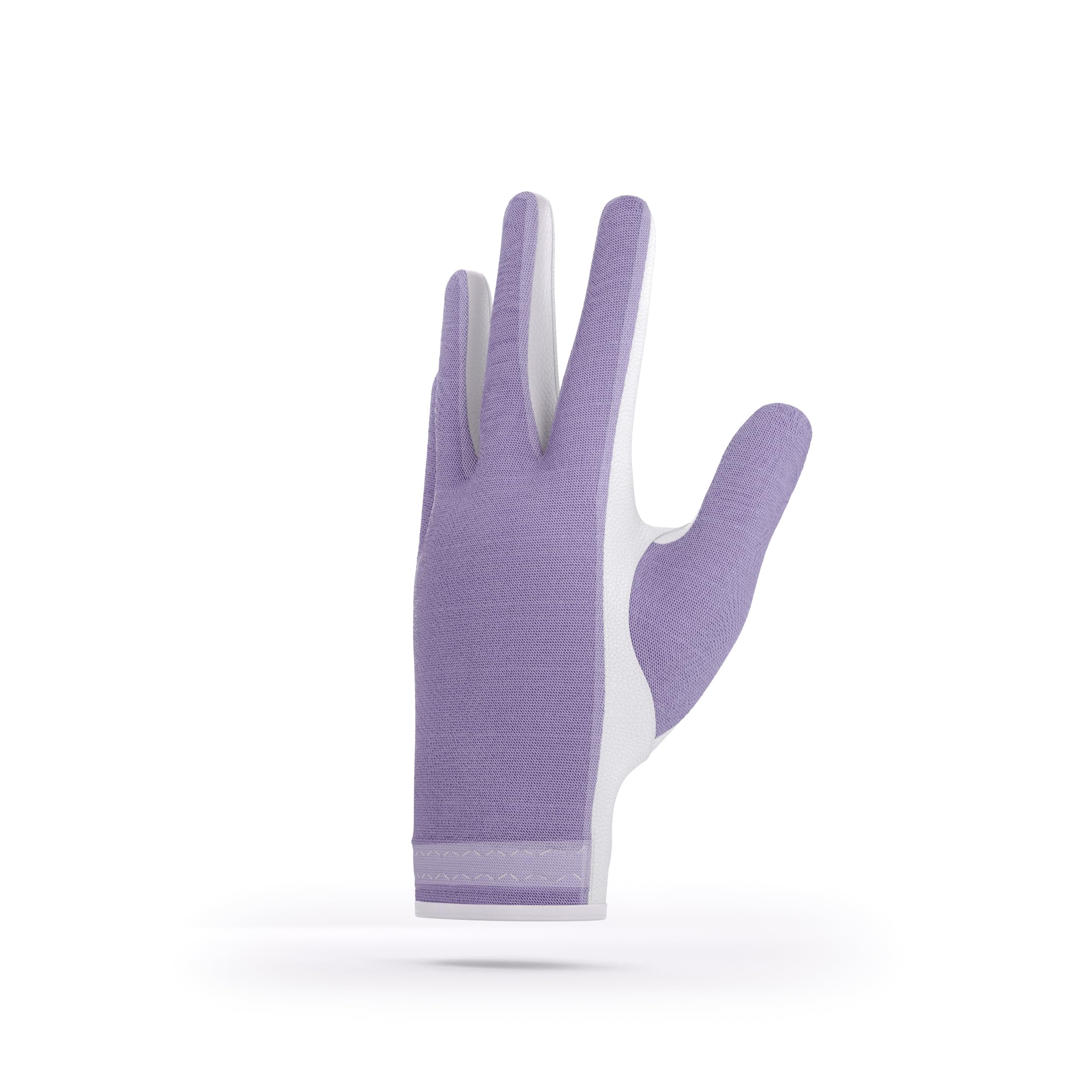 Kyniog Ladies Golf Gloves for Women, Tan-Through Lilac, Left Hand Right Hand, Breathable Leather, All Weather Grip, Cabretta Leather (M, Left)