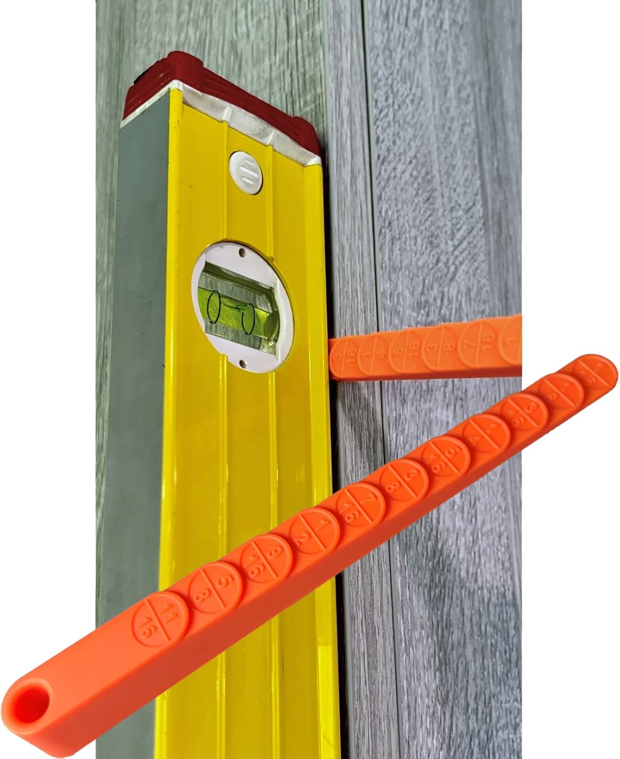 Generic LEO 01 Level Gauge - Orange, 6.5 x 1 Inches