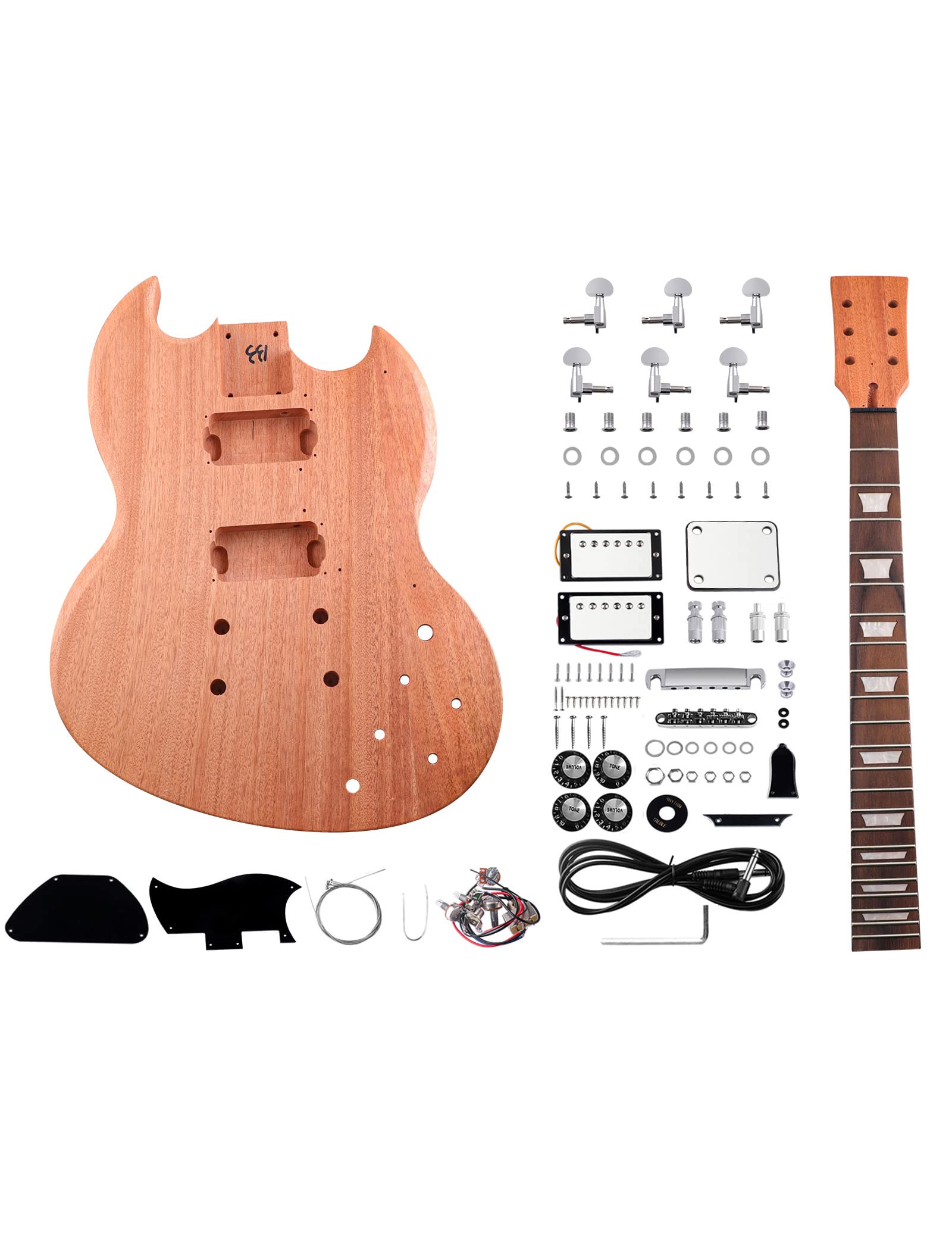 Buy Bogart DIY Electric Guitar Kit SG Style Beginner Kits 6 String