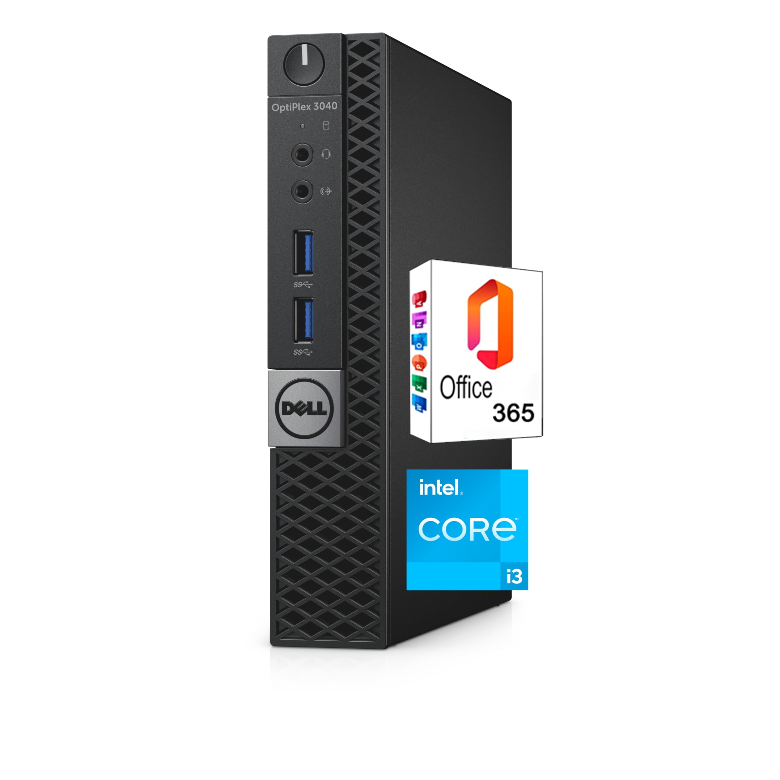 PC Dell Optiplex 3040 Micro Intel I3-6100T RAM 8GB SDD 240GB W11 e OFFICE 365 FREE WiFi (ricondizionato)