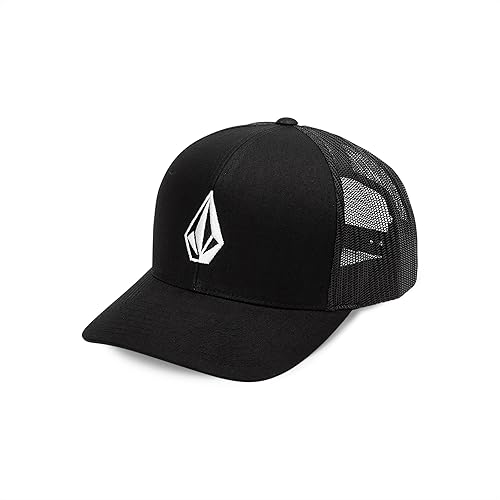 Volcom Sombrero de queso de piedra completa para hombre, Negro -