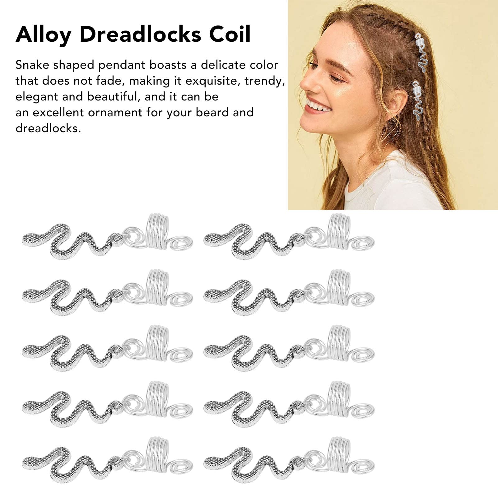 Cocoarm 365 Bunte Haarperlen Set – Für Dreadlocks, Zöpfe & Bart, Inklusive Aufbewahrungsbox
