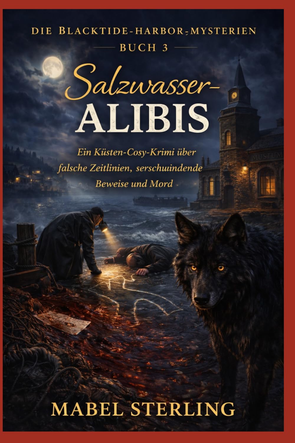 Salzwasser-Alibis: Ein Küsten-Cosy-Krimi über falsche Zeitlinien, verschwindende Beweise und Mord (DIE BLACKTIDE-HARBOR-MYSTERIEN)