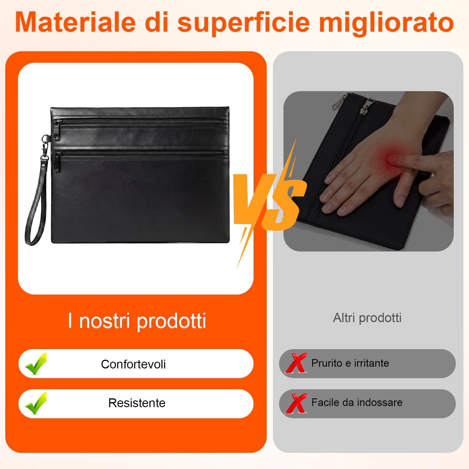 2 Piezas Bolsa Ignífuga, Bolsa Para Documentos Impermeable E Ignífuga(28x19cm,6400℉), 12 Capas Aislantes, Se Puede Utilizar Para Guardar Dinero En Efectivo, Pasaportes Y Objetos De Valor