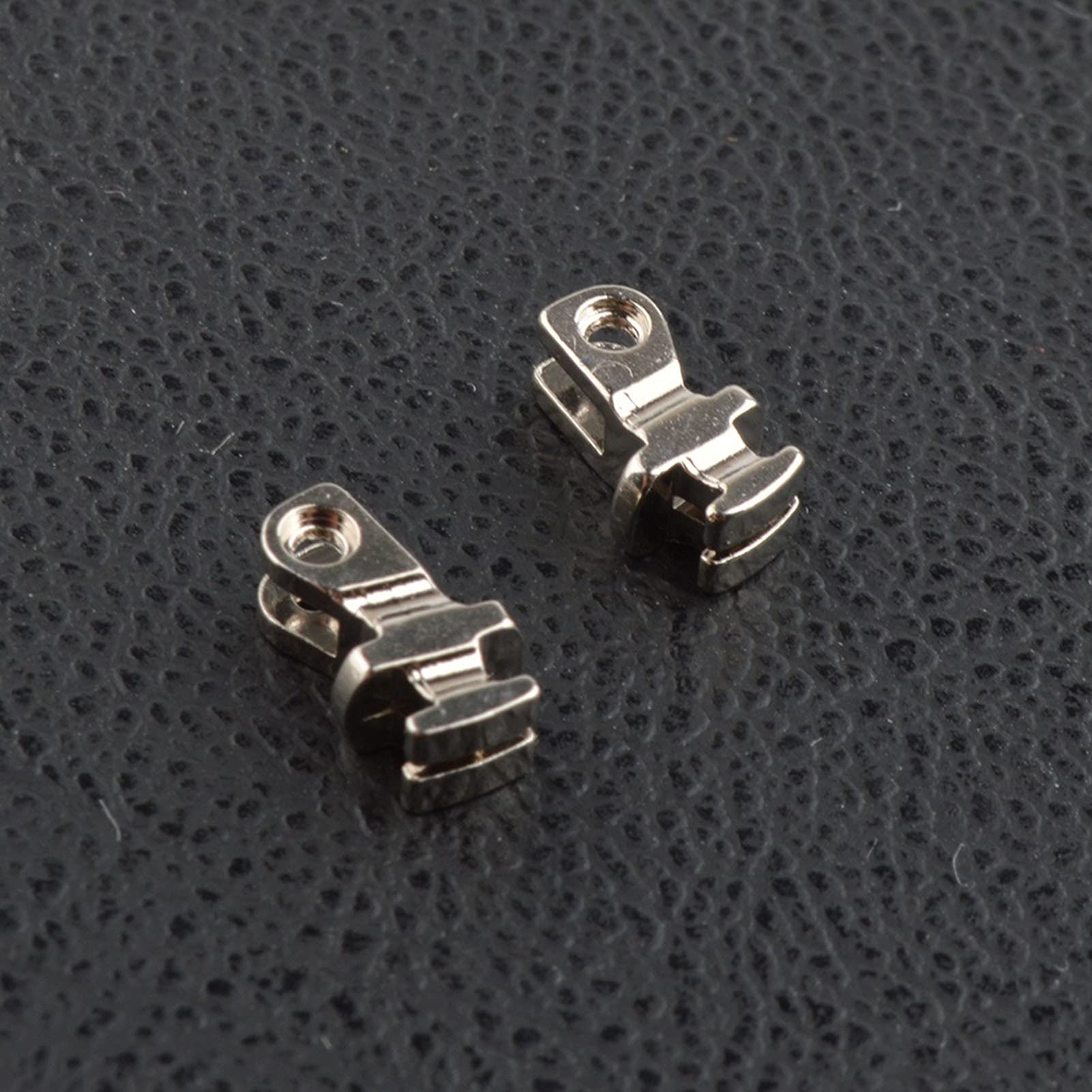 100 sztuk (50 par) 3.0x1.0mm plastikowe okulary zawias z dwiema pętlami, naprawa okularów wymiana akcesoria do okularów