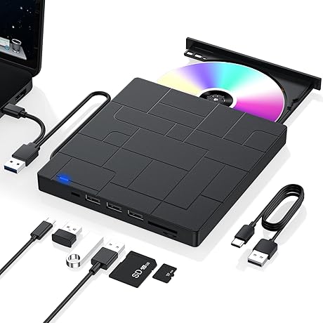 It's Here! The 7-in-1 USB 3.0 Slim External Optical Drive That Will...