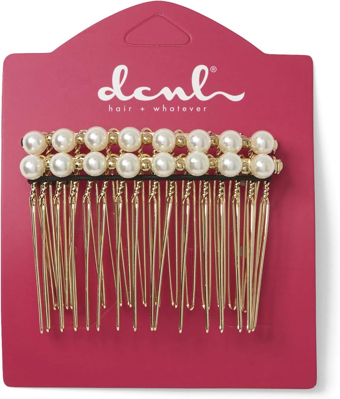 DCNL Gold & Pearl Side Combs