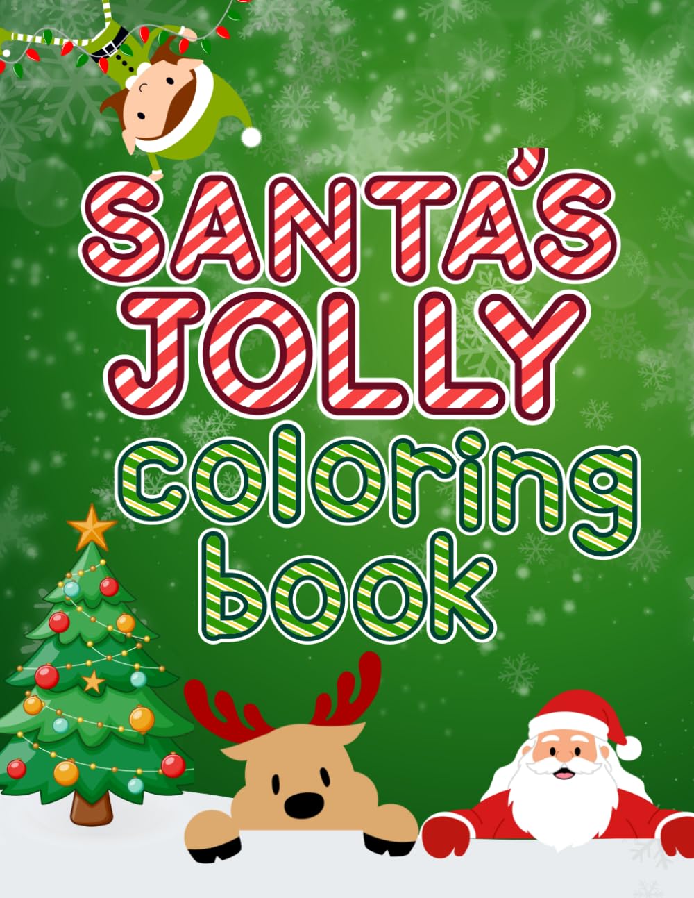 Santa's Jolly Coloring Book
