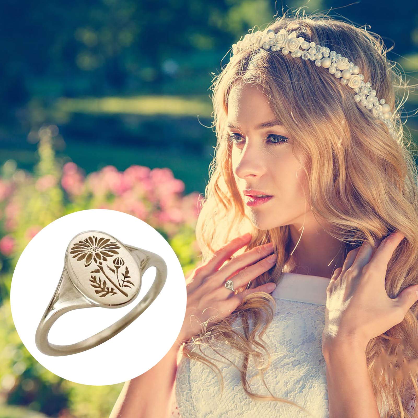 Bohemian Vintage Beauty Ring 925 Sterling Silver Vintage Beauty Ring – Tarakaya Silver main image 3