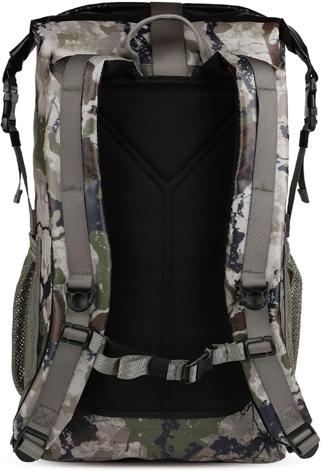 Yukon Outfitters Castor Waterproof Backpack | Roll-Top Dry Bag w/Padded Straps |Durable 25.5L Pack for Hiking & Outdoor Gear - XK7