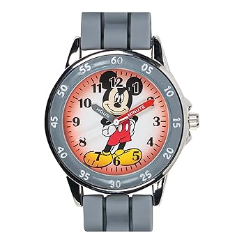 Amazon.com: Accutime Disney Kids' MK1242 Mickey Mouse Analog