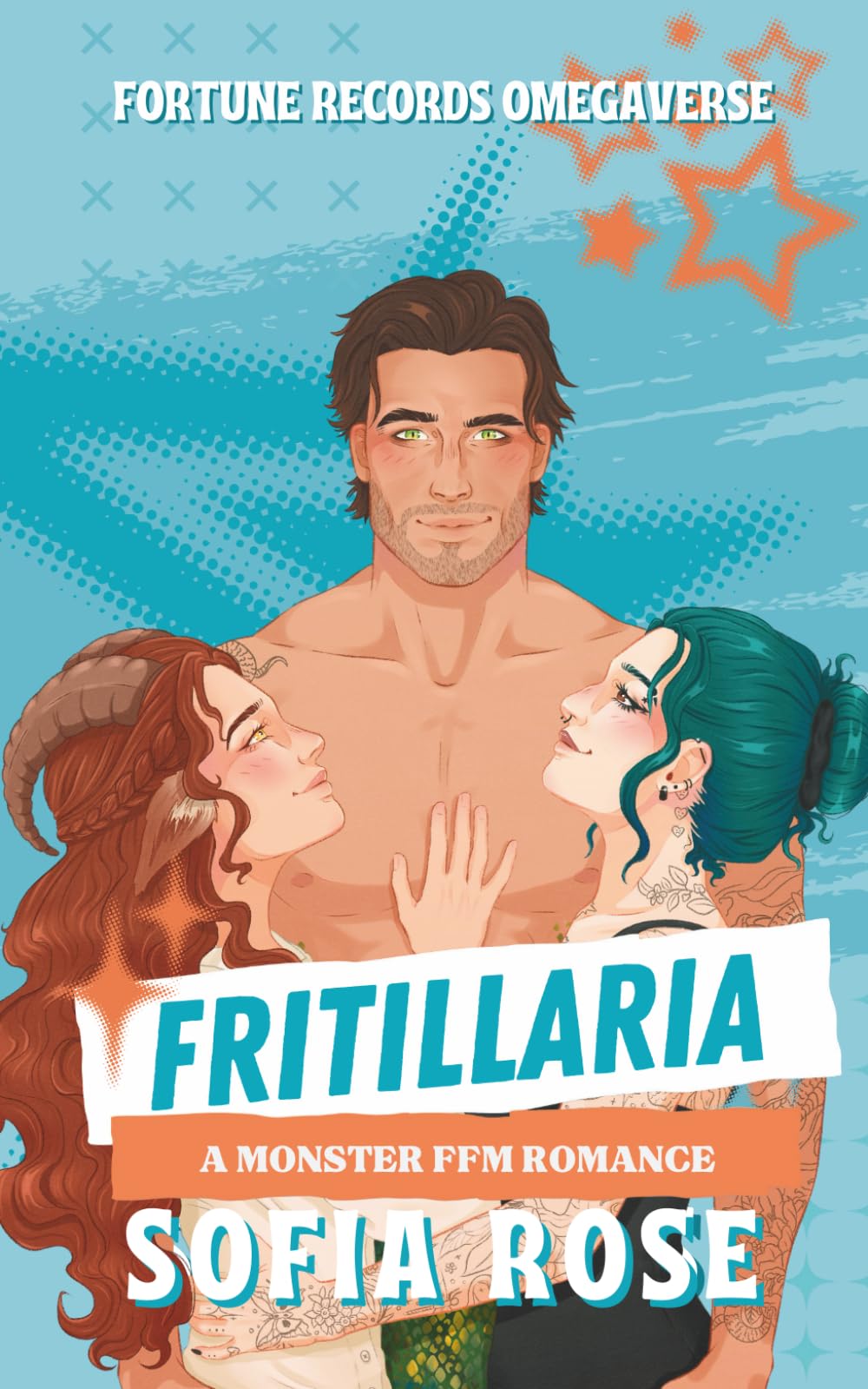 Fritillaria: A Monster FFM Romance (Fortune Records Omegaverse)