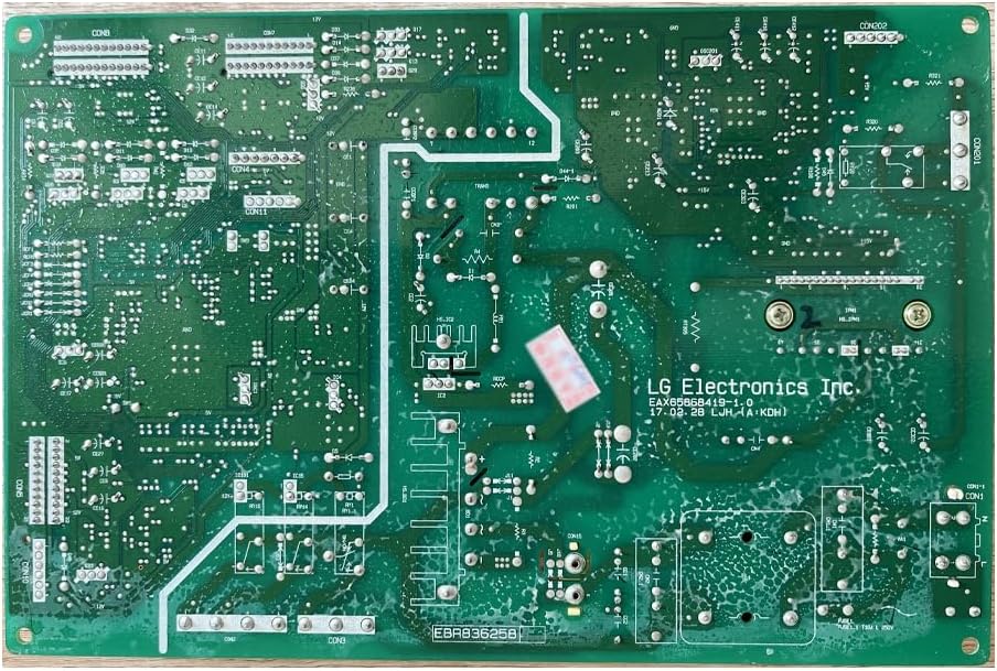 Refrigerator Motherboard, PCB Control Card, Model Number EBR83625844,