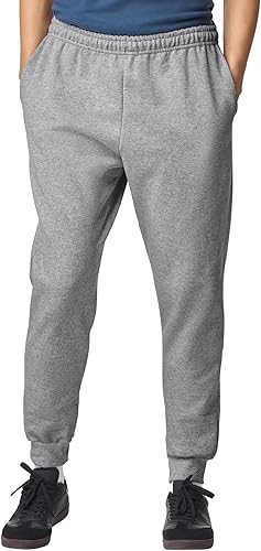 Gildan Polaire Jogger Style G18250 Pantalon de survêtement, Gris-Sport Grey, XXL