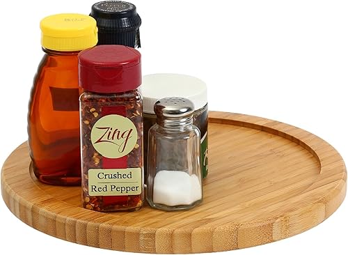 Ybm tabla de bambú Home & Kitchen Lazy Susan