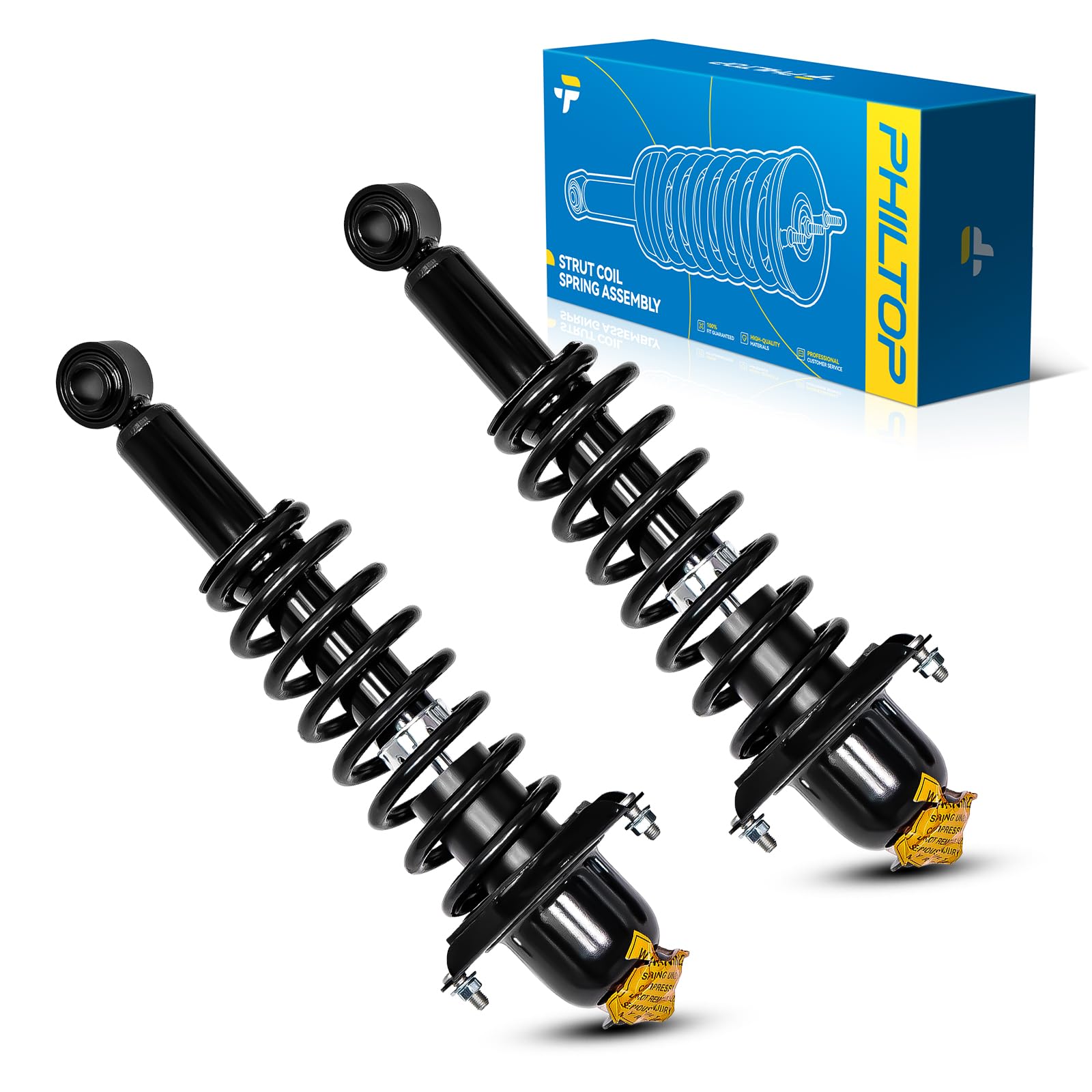 PHILTOP Rear Struts Assembly for 2014-2019 Toyota Corolla Set of 2