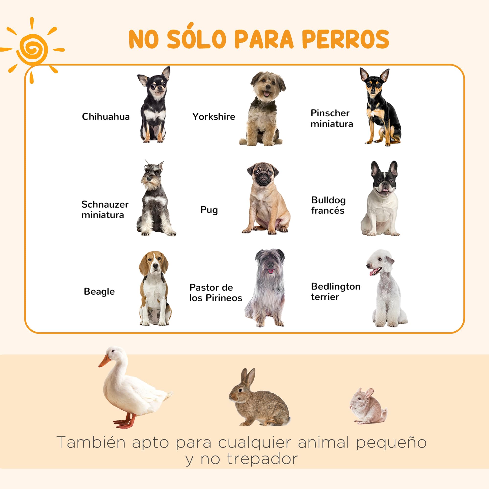 PawHut Parque de Juegos para Perros de 8 Paneles 61x61 cm Corralito para Perros Plegable con Puerta Doble Cerradura y Forma Personalizable para Jardín Patio Negro