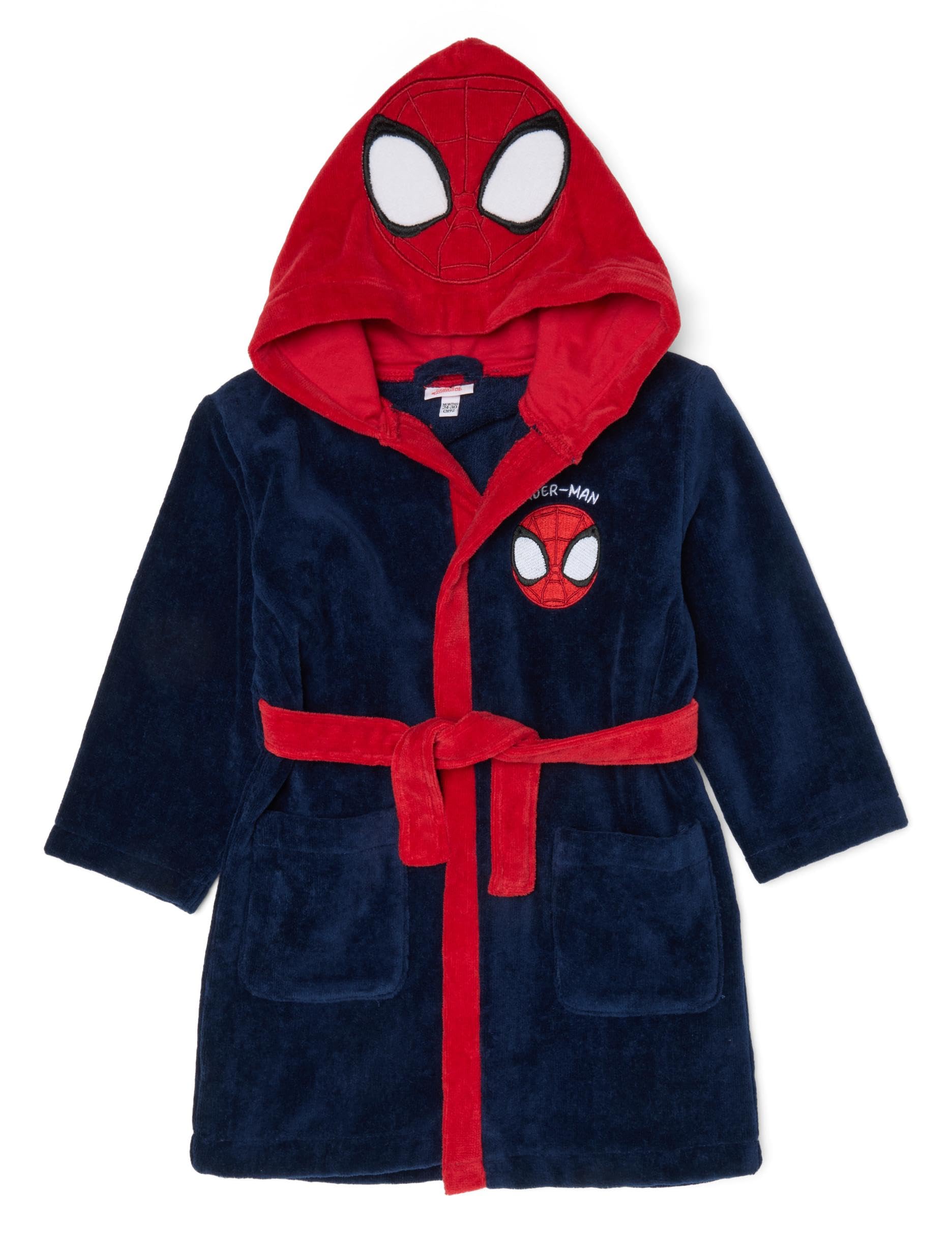 OVS KIDS Spider-Man Babybademantel aus reinem Baumwolle im Multicolor