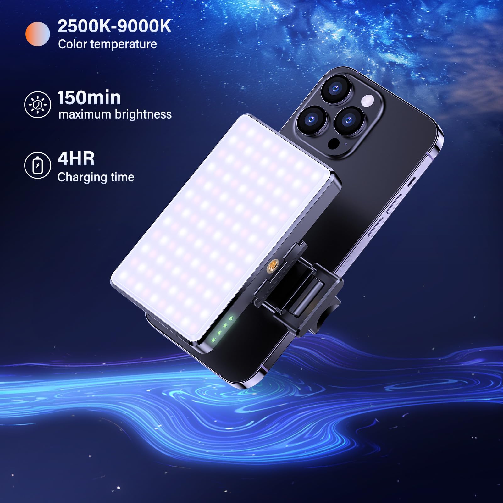 Oświetlenie wideo LED (zestaw filtrów)