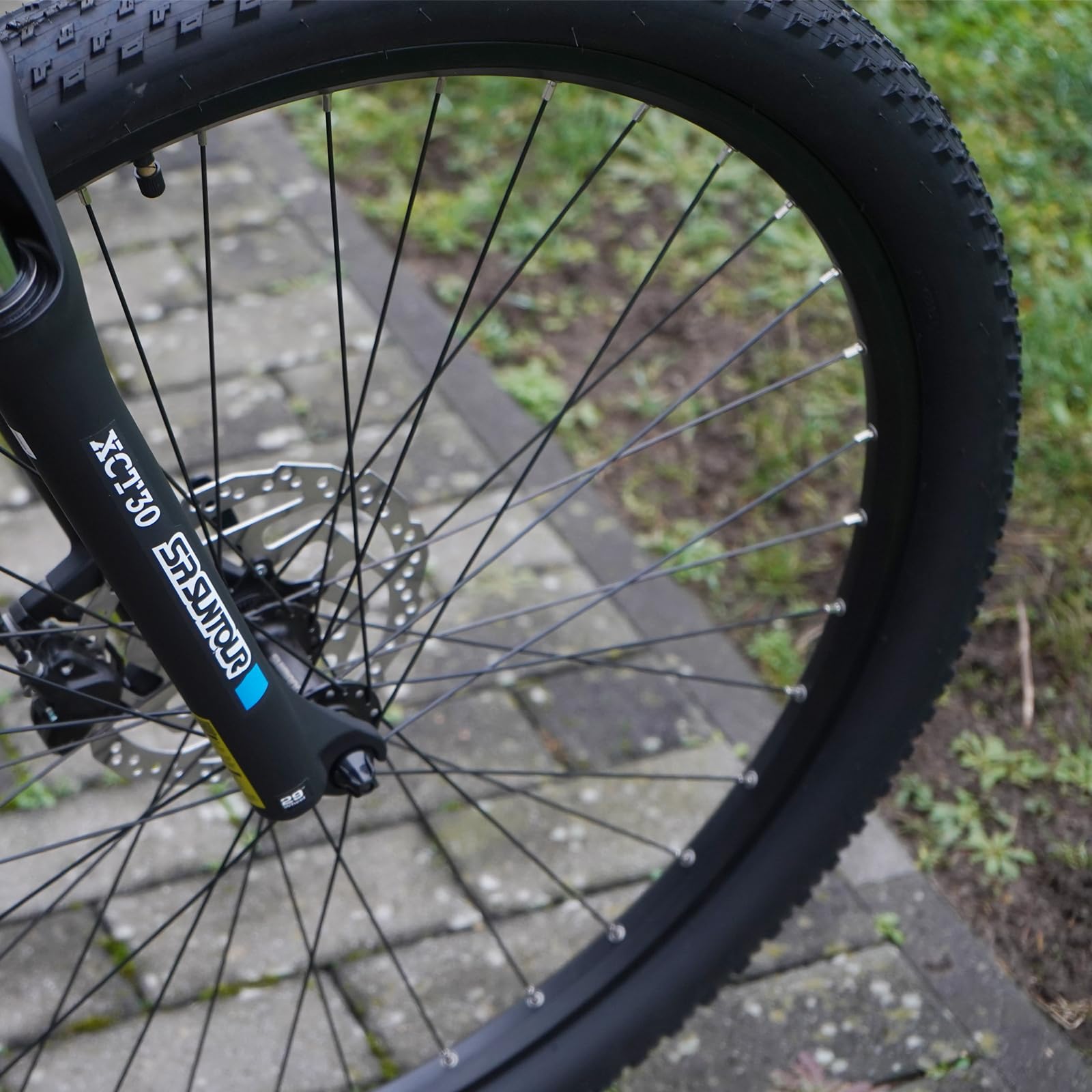 Prophete DICE 2.0 E-MTB 29", E-Mountainbike | Hinterradmotor 48V, 250W, 46Nm, 9-Gang Kettenschaltung, 130 km Reichweite (480 Wh), Suntour XCT Federgabel