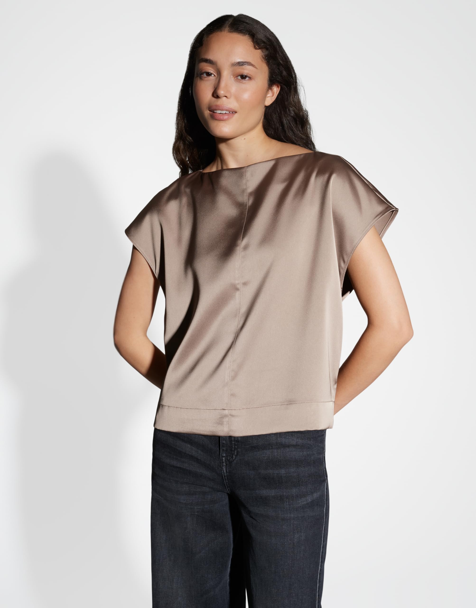 OPUS Satinbluse Damen