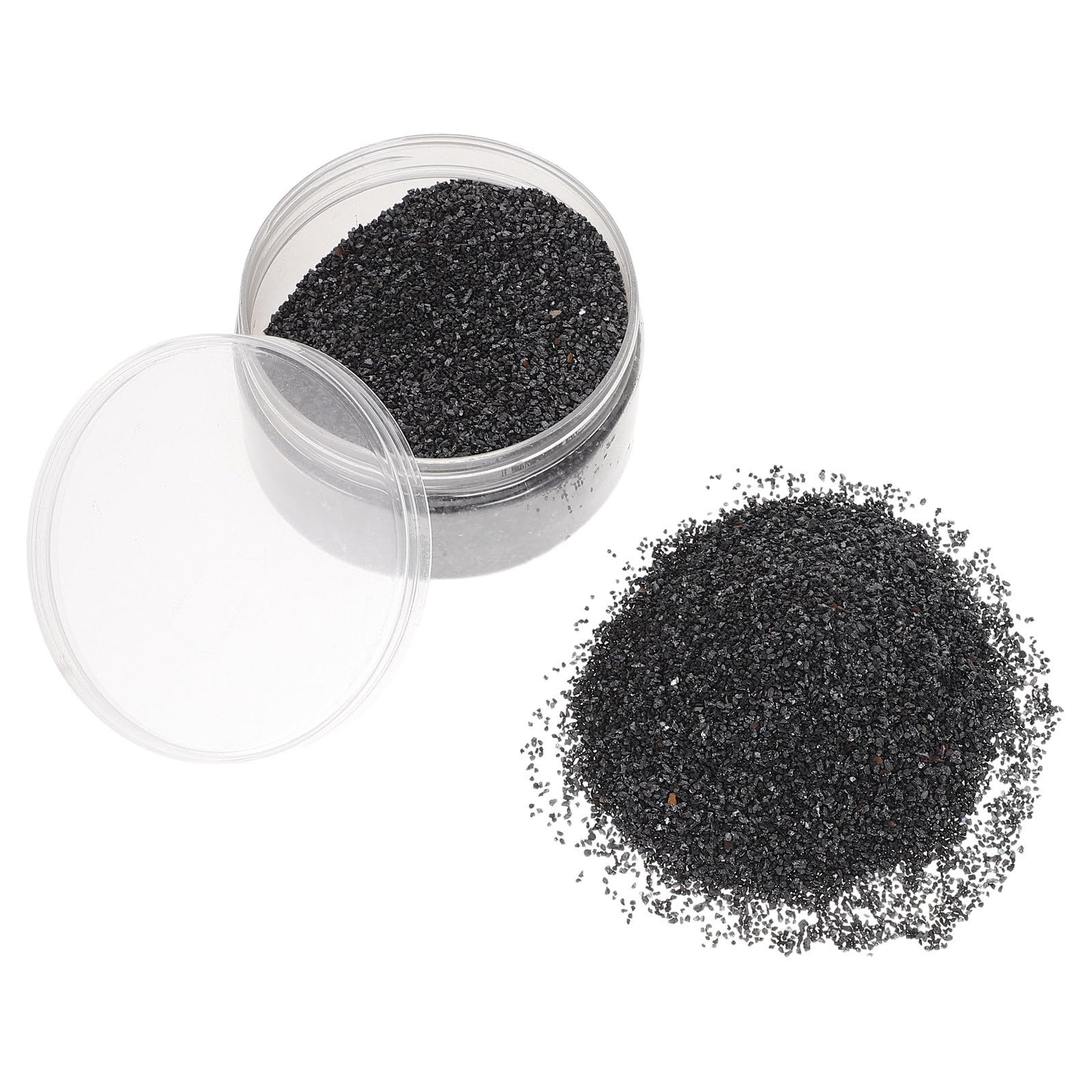 Abrasivo para Pulidora 1 Lb Emery Negro de acabado uniforme 8