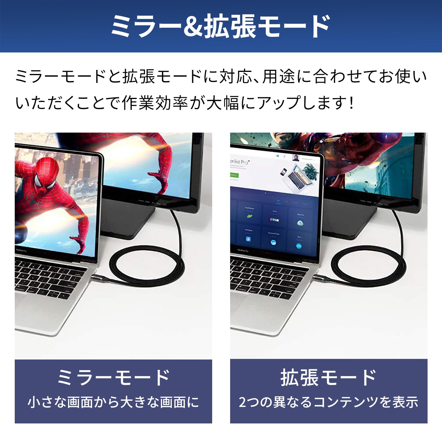 MacBookAir Office PowerPoint・アダプター2個・テレビとつなげるHDMI