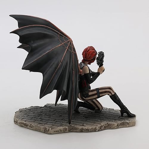 Miniatura 5 de Veronese Design Figura de Anne Stokes de resina Steampunk de The Assassin