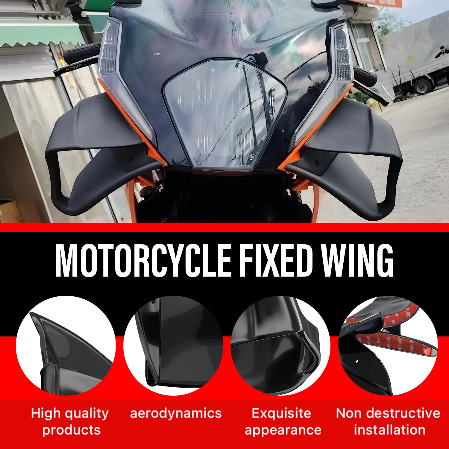 Amazon.co.jp: KTM RC390 2022-2025用オートバイフェアリング、KTM
