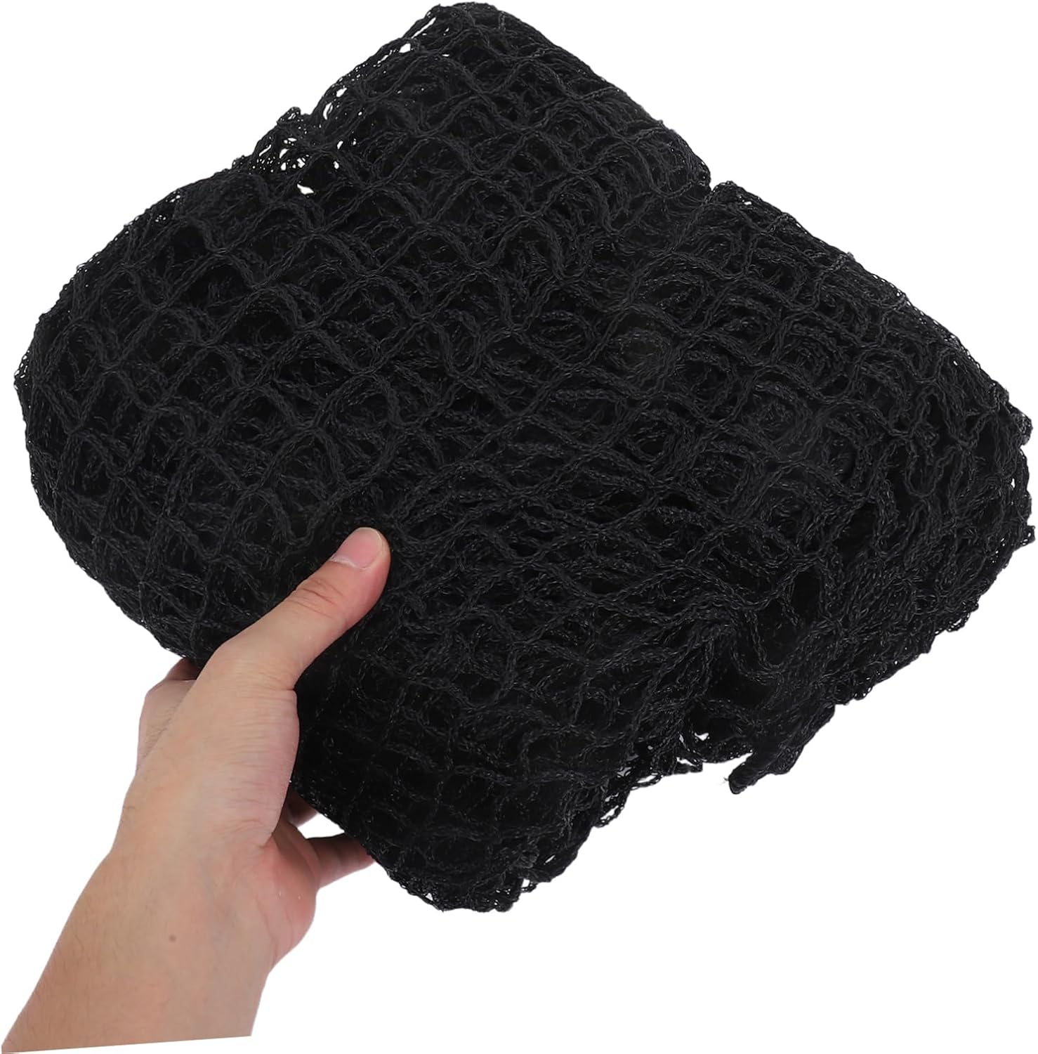 SUPVOX Heavy Duty Portable Hitting Aid for Backyard Training Knotless Design for Enhanced Visibility Multi Sport Use for Golf Baseball Easy Assembly Black Net