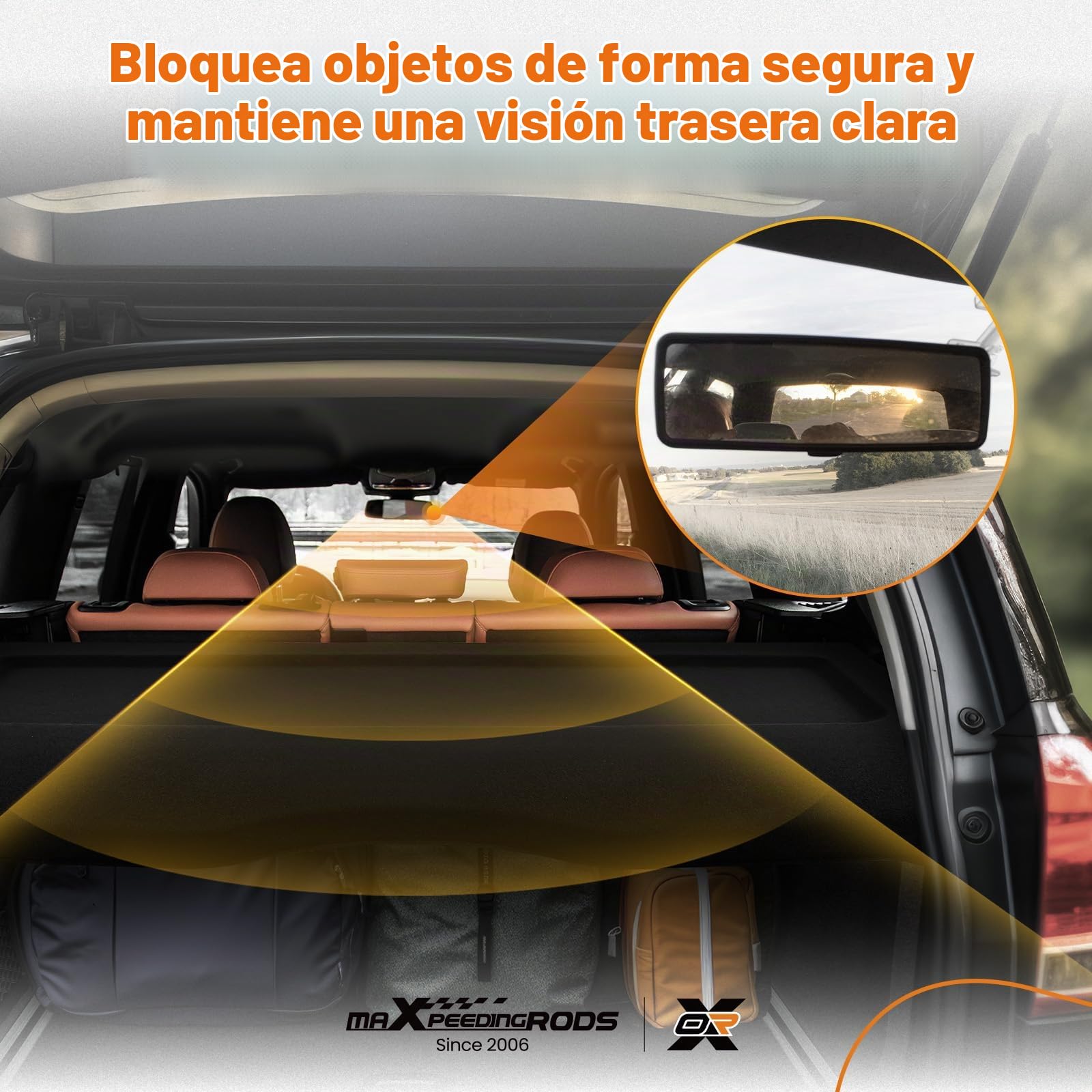 maXpeedingrods Cubierta de maletero para Ford Focus MK3 11-18 BM51A46506AD3JA6 negro