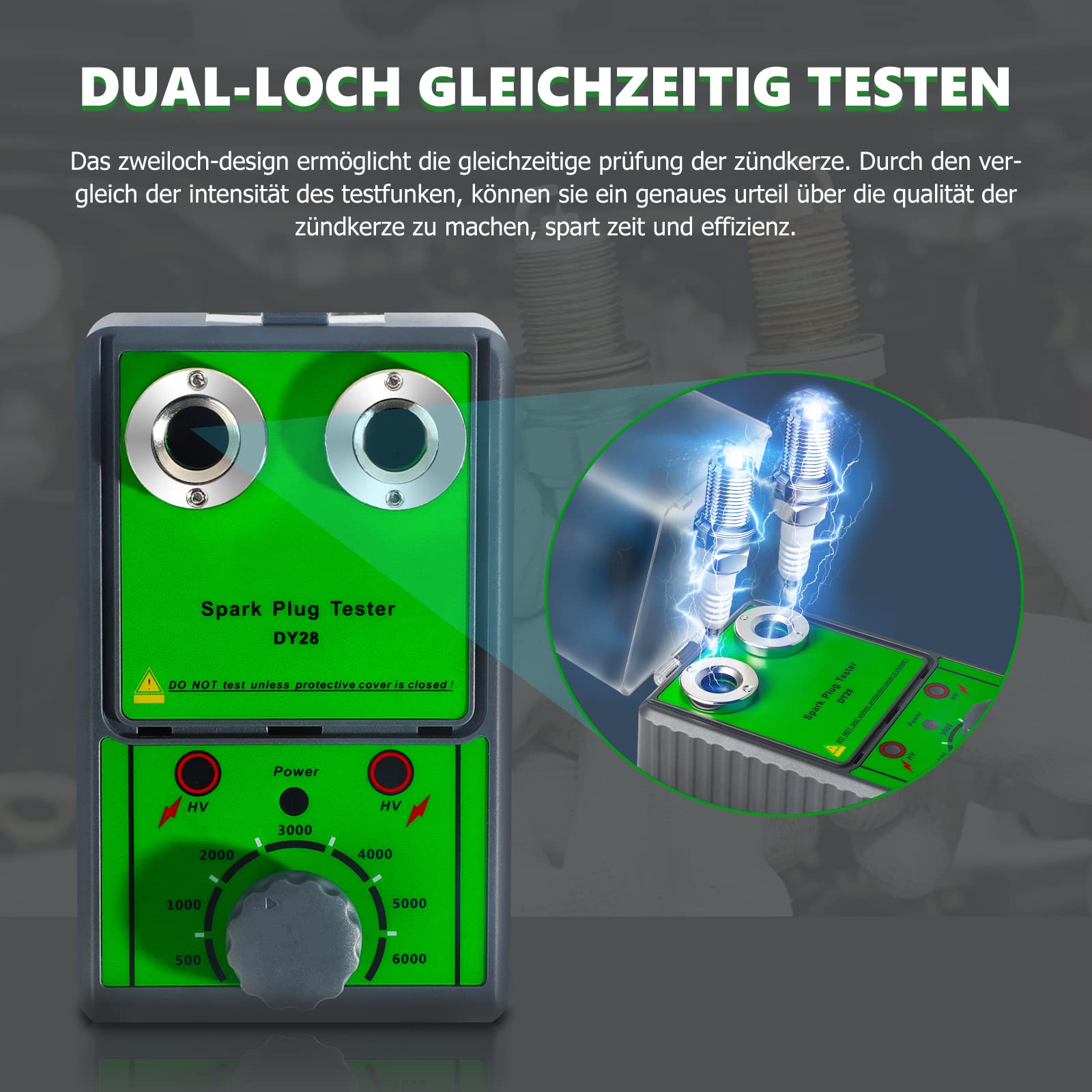 Gasdetector/analysator PCE-DOM 10, met zuurstof-sensor, interne sonde