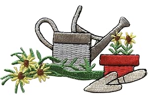 ETDesign Garden Tools Embroidery Iron On Applique Patch