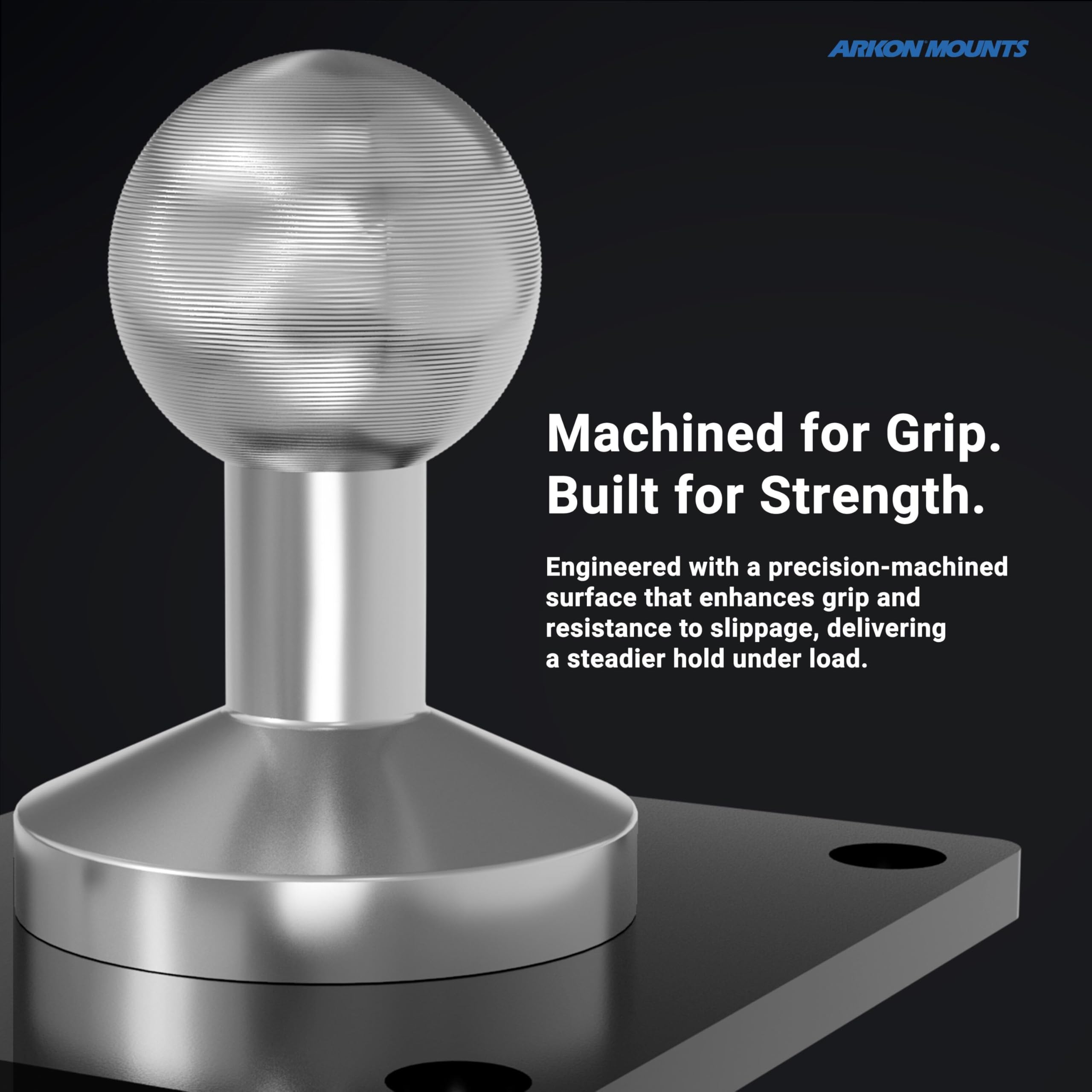 Amazon.co.jp: ARKONマウントメタル4穴AMPSから17mmボールアダプター