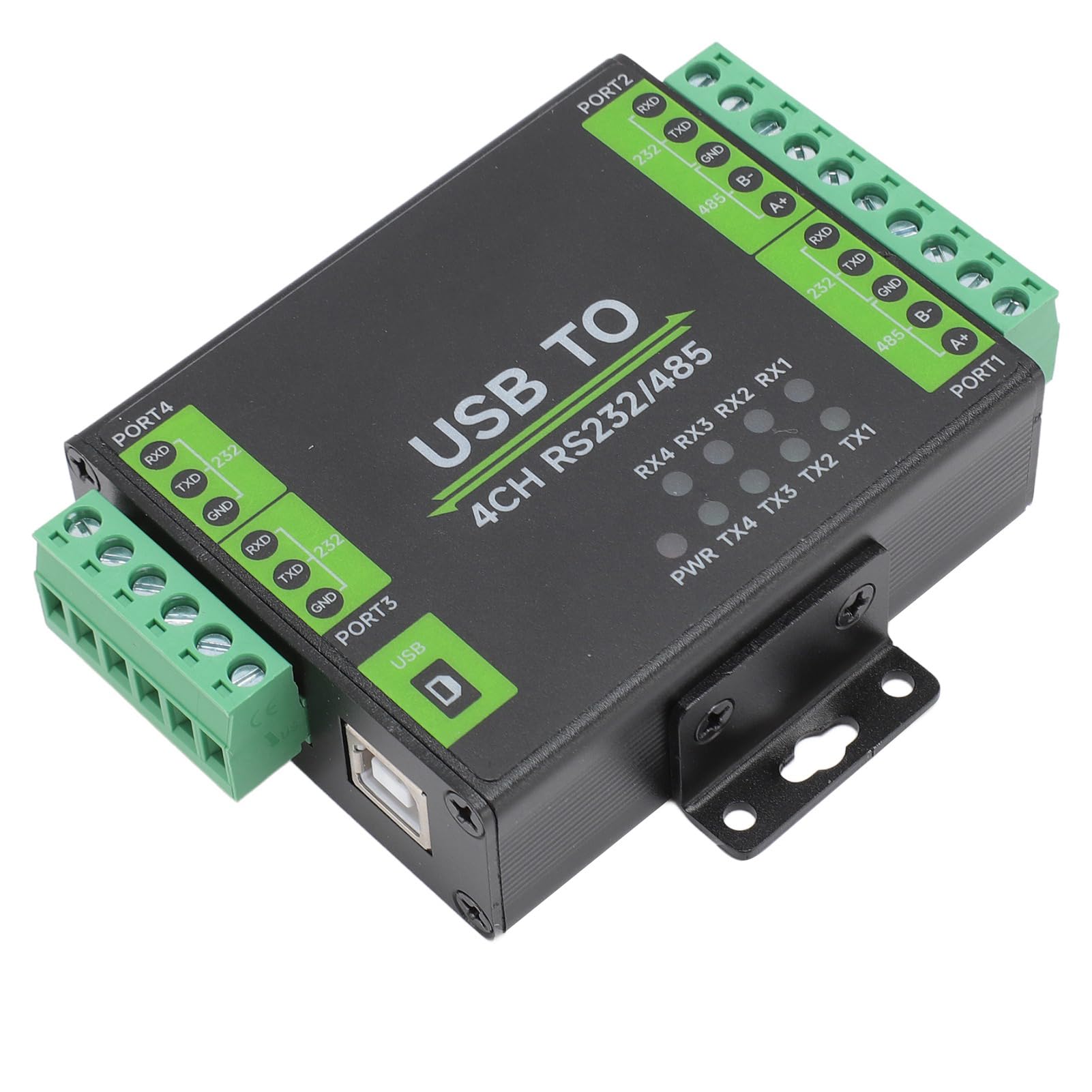 Fabater Isolierter USB-Konverter in Industriequalität, Einfache Installation, 5 V USB auf für Professionellen RS485 422-Konverter für Computer