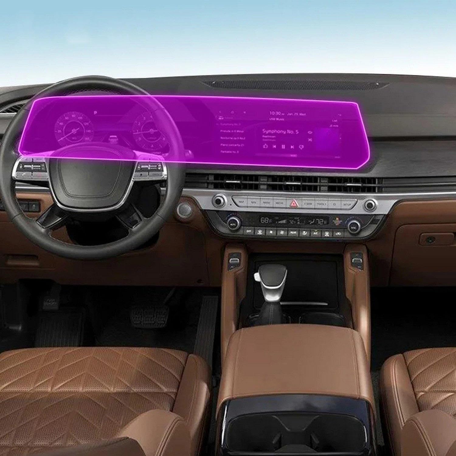 Protection écran tactile Kia Telluride 2024 pour trajets sereins