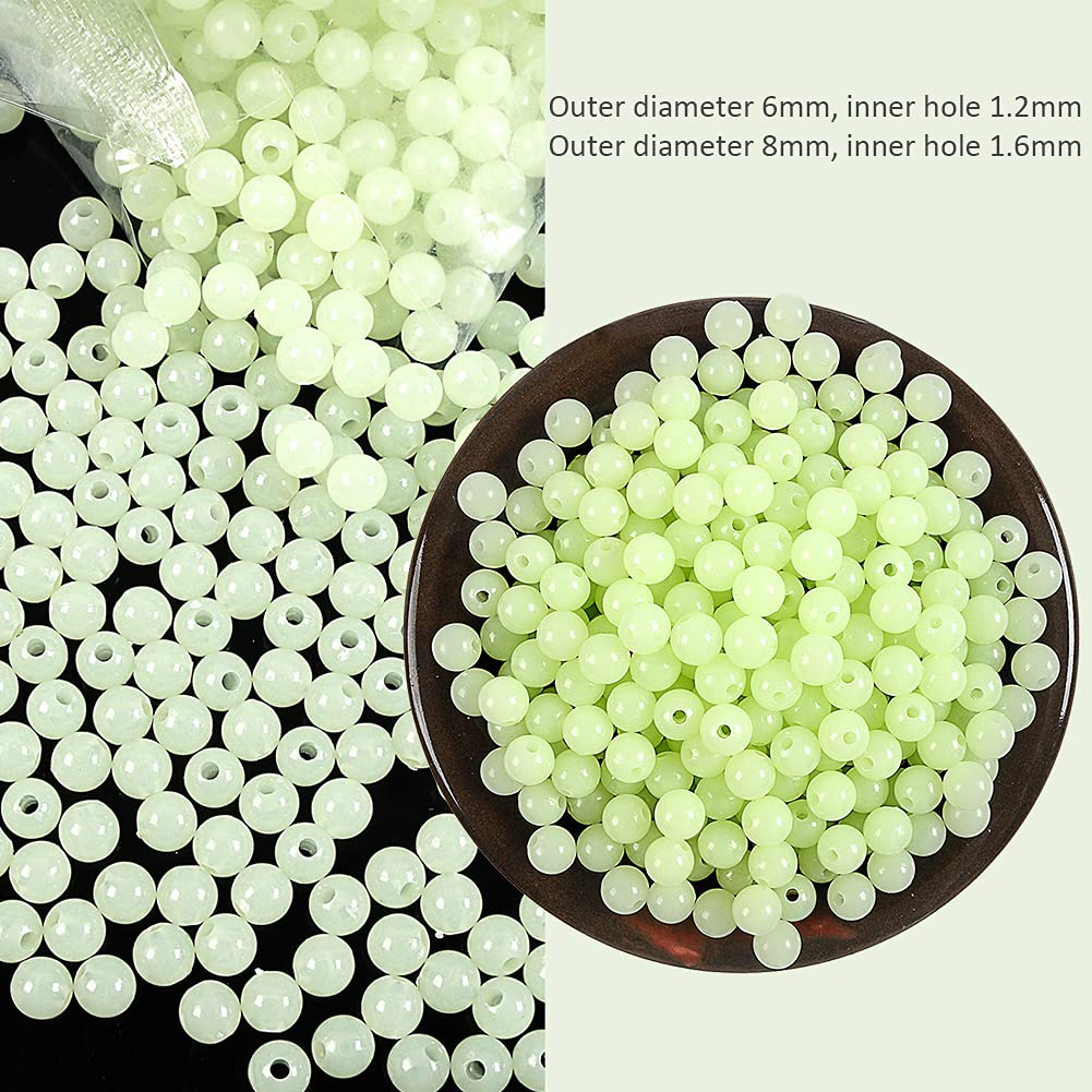 Perline Da Pesca Fluorescenti - Brillano Al Buio Per Notturna - Foto 7