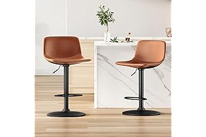 Mid Century Modern Bar Stools with Swivel